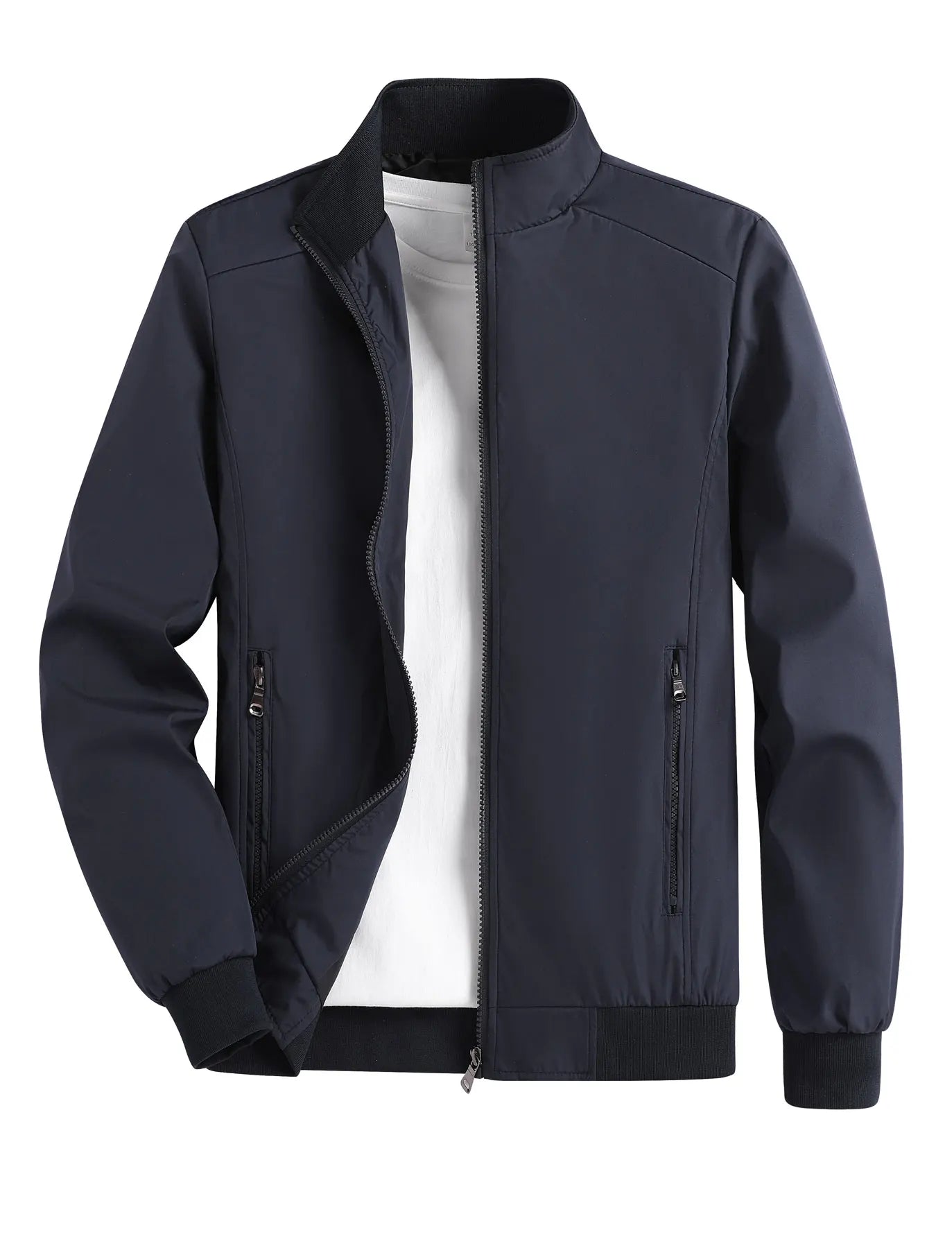 Men's Casual Stand Collar Lightweight Jacket