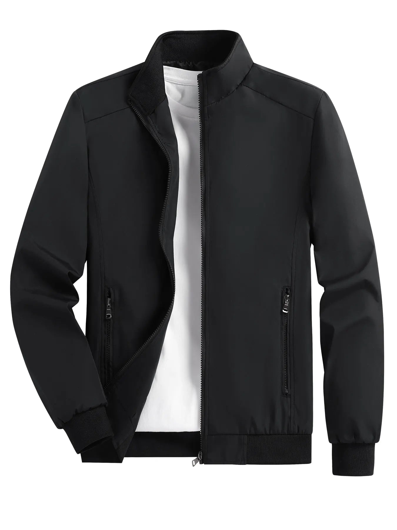 Men's Casual Stand Collar Lightweight Jacket