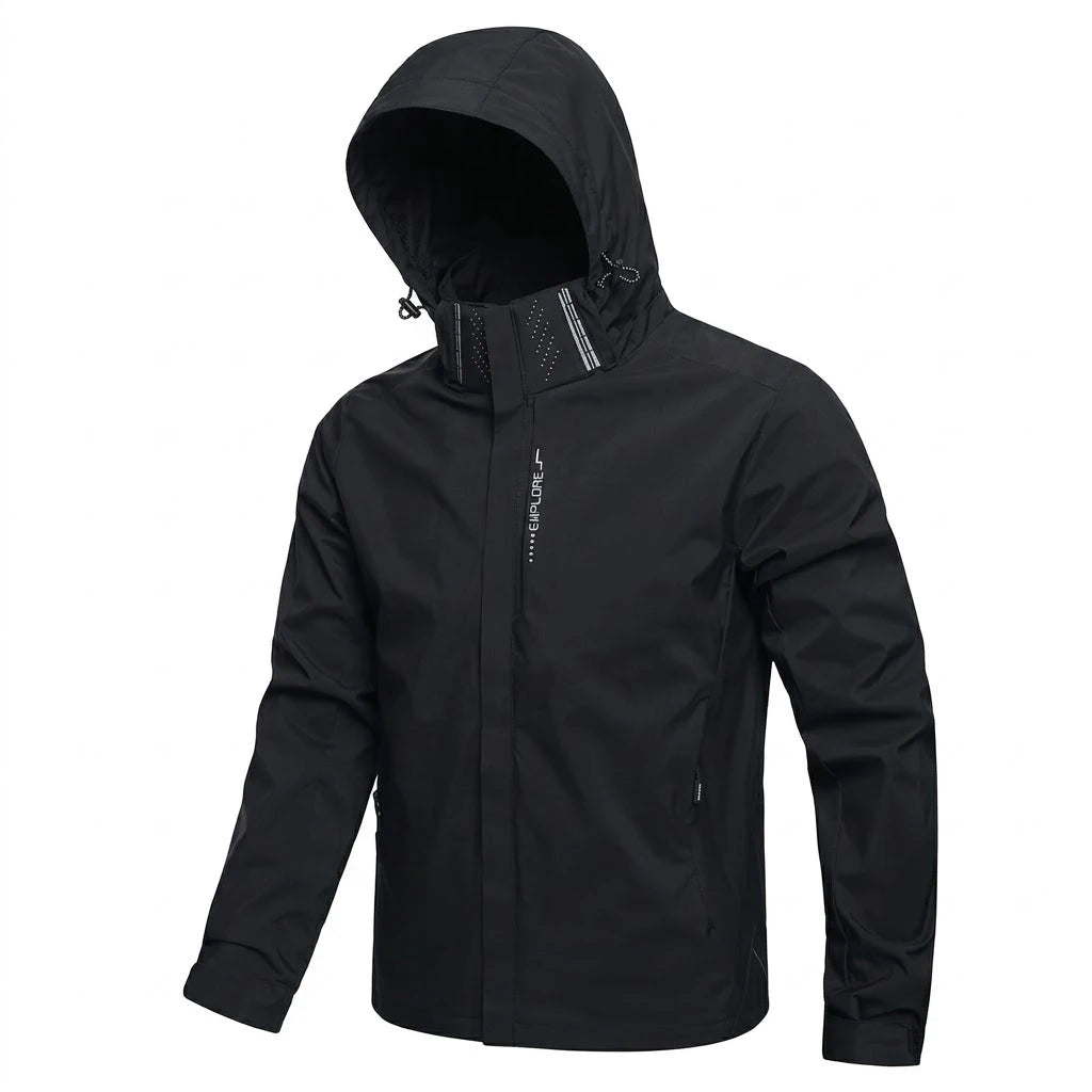 Men's Waterproof Hooded Outdoor Jacket
