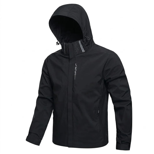 Men's Waterproof Hooded Outdoor Jacket