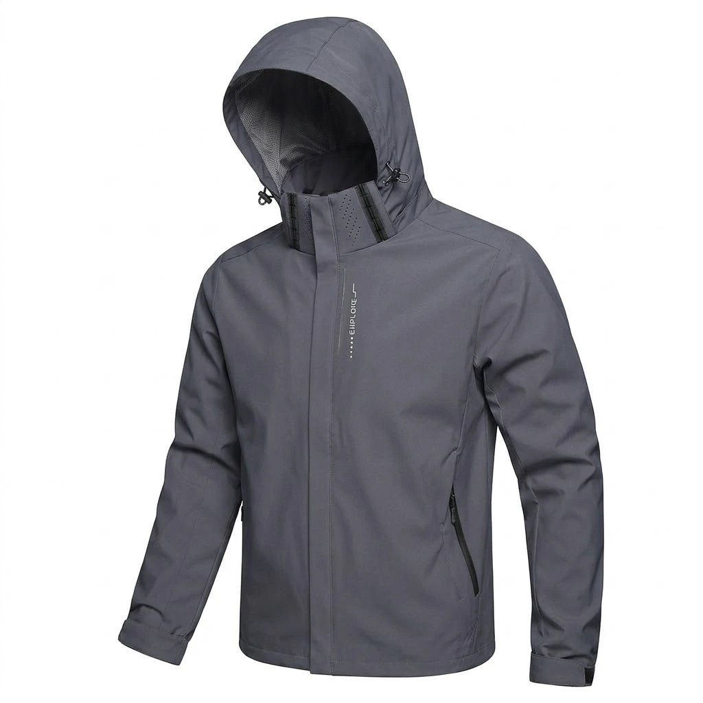 Men's Waterproof Hooded Outdoor Jacket